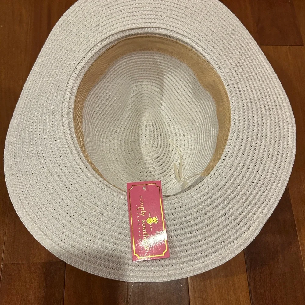 Simply Southern Women's Bride Straw Cowboy Hat